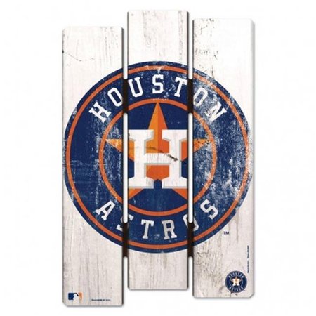 FREMONT DIE CONSUMER PRODUCTS INC Houston Astros Sign 11x17 Wood Fence Style 3208501848